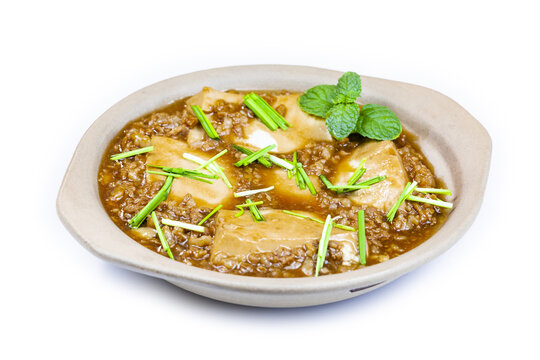 肉沫蒸豆腐