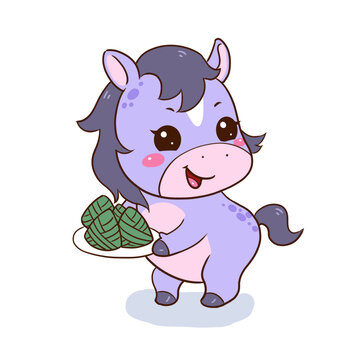 卡通馬