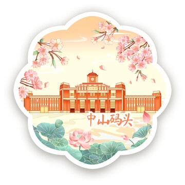 南京中山碼頭冰箱貼