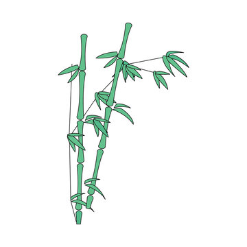 竹子矢量素材