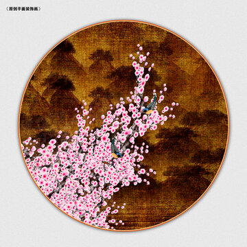 梅花裝飾畫