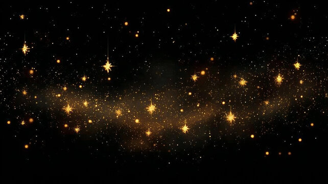 璀璨星空背景圖