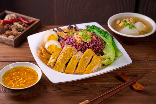 鹽焗雞飯