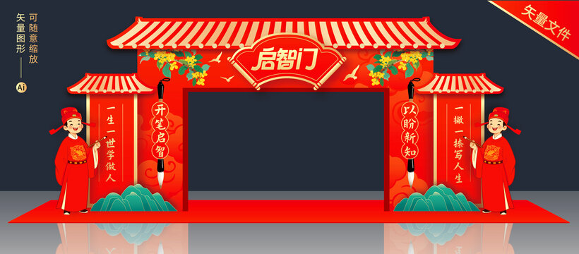 開筆禮門樓