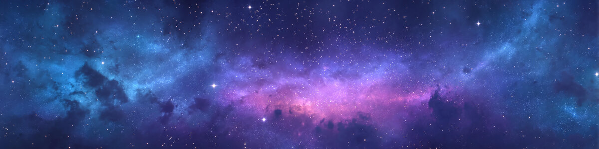 壯麗的宇宙星云景觀圖