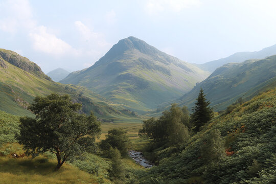 英國山谷風光美景