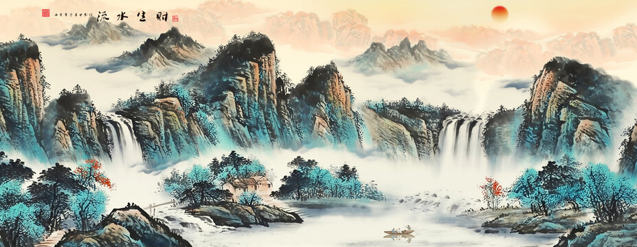 山水畫