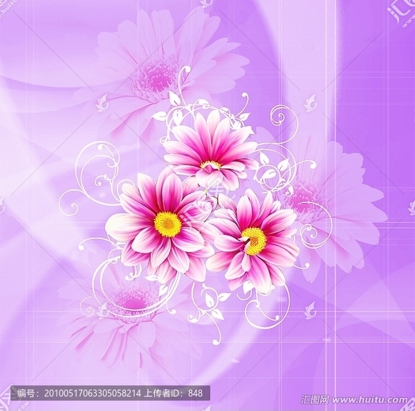 花卉圖案素材