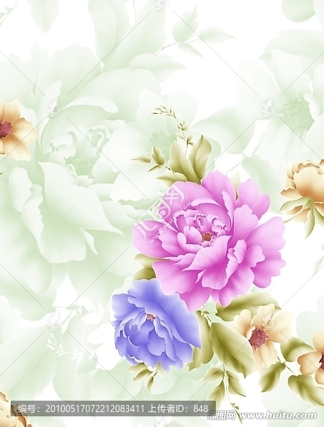 花卉圖案素材