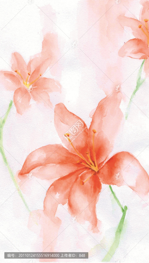 水彩小花（未分層）
