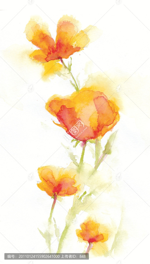水彩小花（未分層）