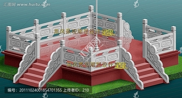 旗臺方柱合板
