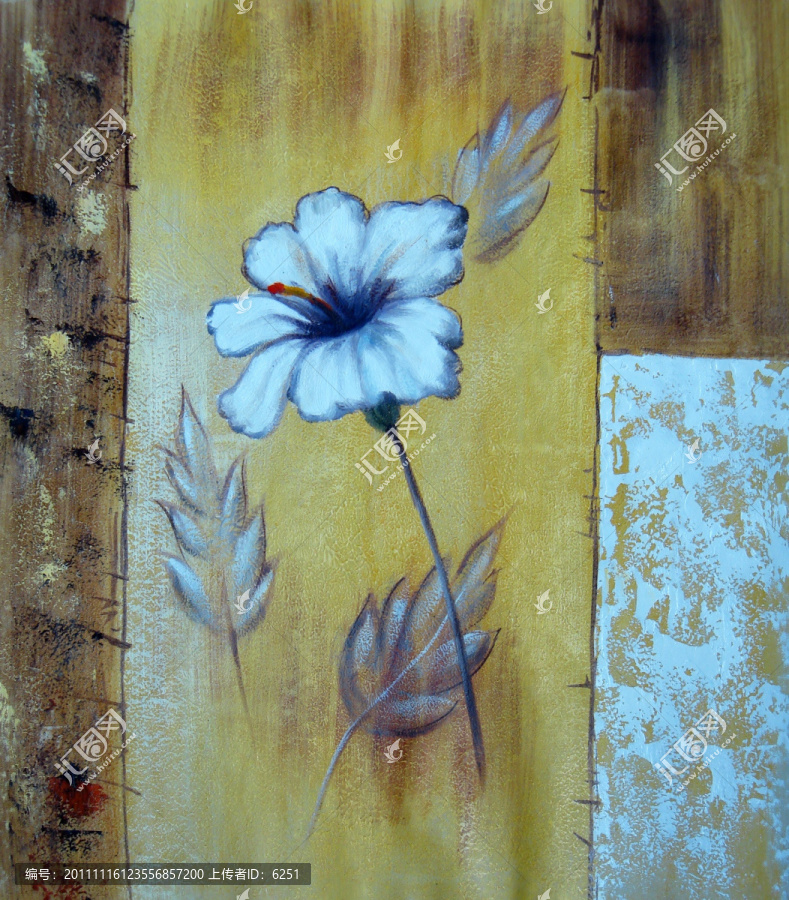 花卉油畫