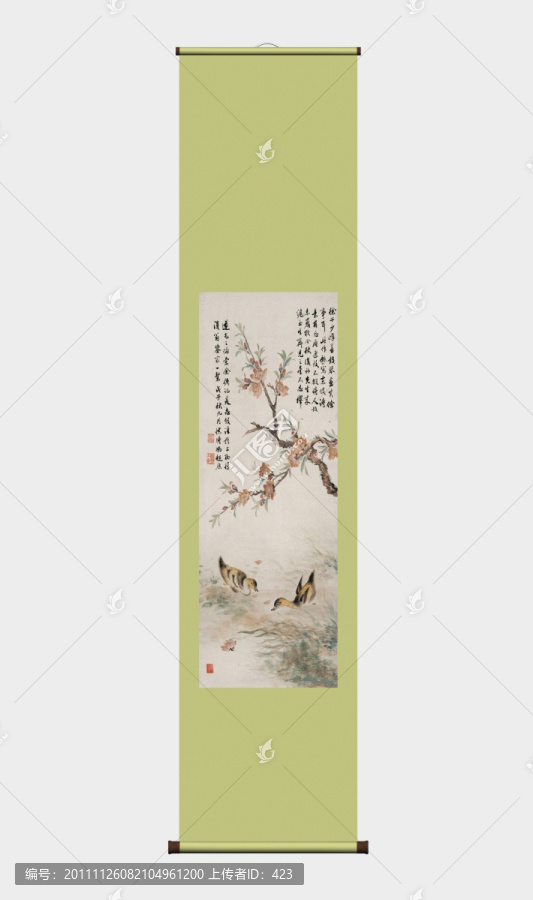 春江鴨戲圖