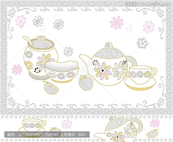 廚具,瓷片腰線花片（通道分色）