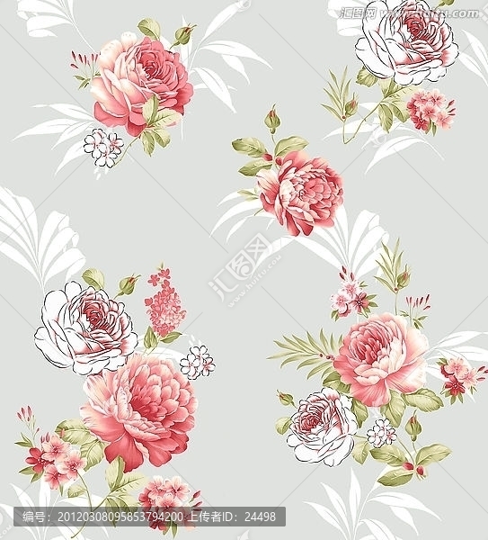 花卉圖案素材