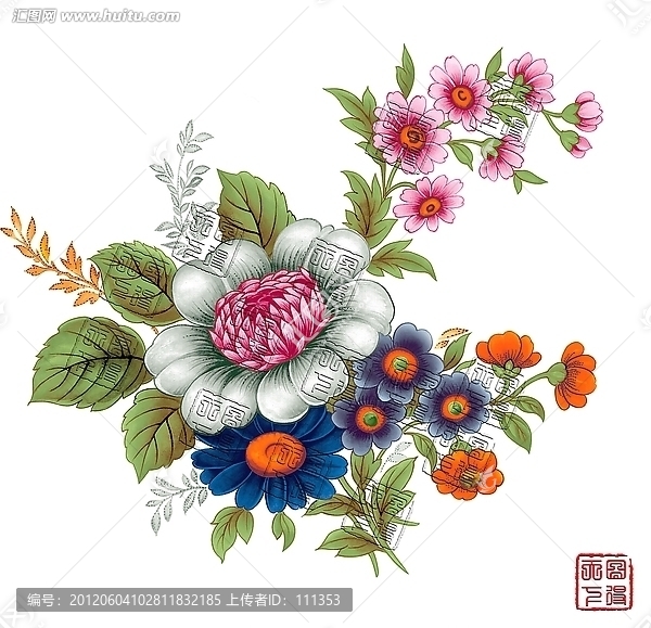 太陽花（通道分層）