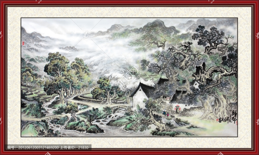 國畫山水