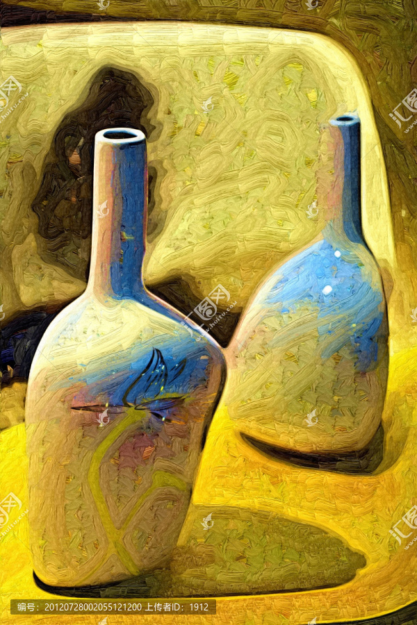 抽象花瓶