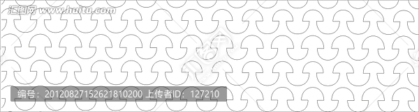 腰線雕刻圖線條圖矢量圖,幾何圖案