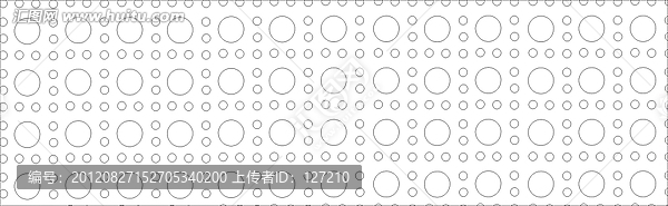 腰線雕刻圖線條圖矢量圖,圓形