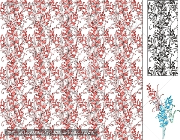 藝術(shù)玻璃雕刻圖矢量圖線條圖,金蘭
