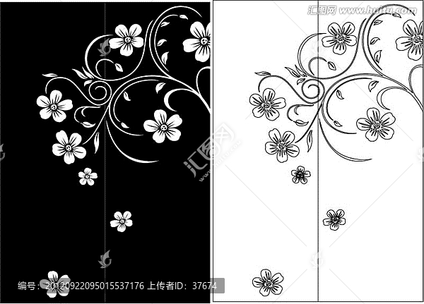 移門雕刻圖