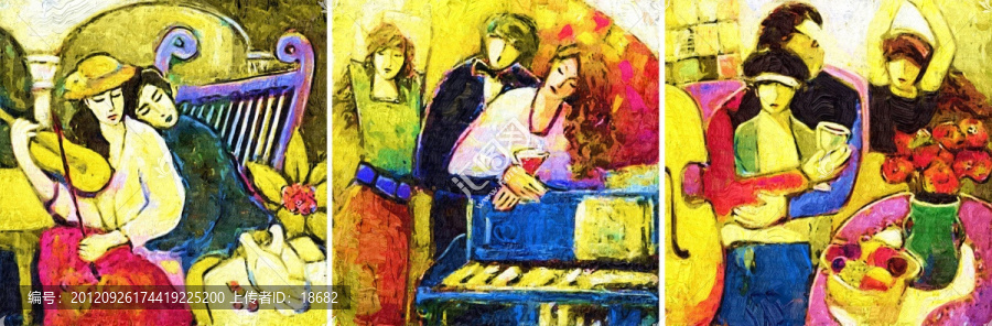 裝飾畫(huà),無(wú)框畫(huà),油畫(huà),,纏綿
