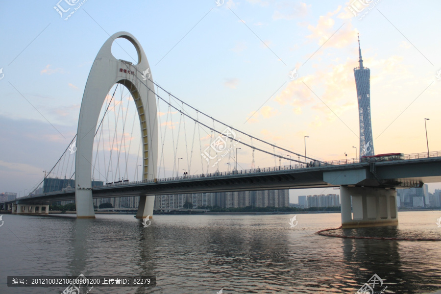 猎德大桥和广州塔