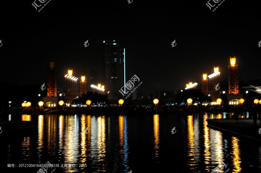 佛山千灯湖夜景