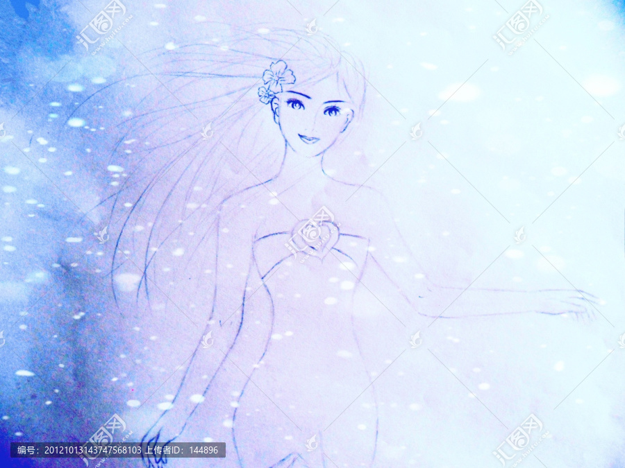 藍色幻想,星際美女