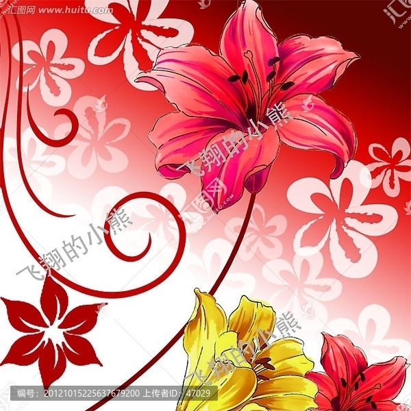 百合花