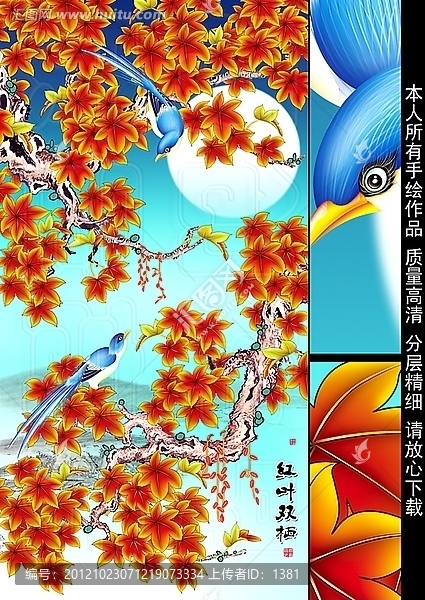 楓樹林,楓葉