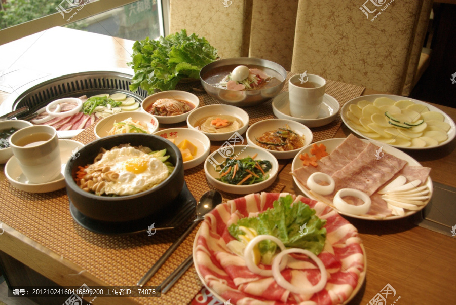 韩国料理套餐
