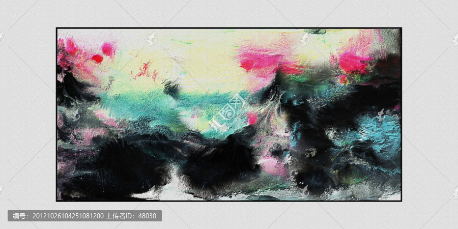 水墨裝飾畫