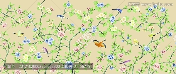 手繪花鳥