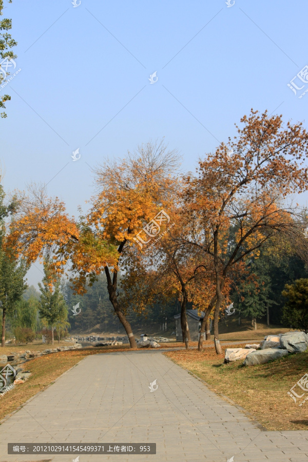 圆明园,正大光明遗址景区