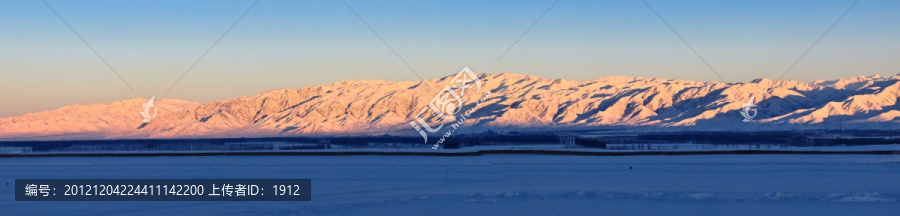 雪山,宽幅