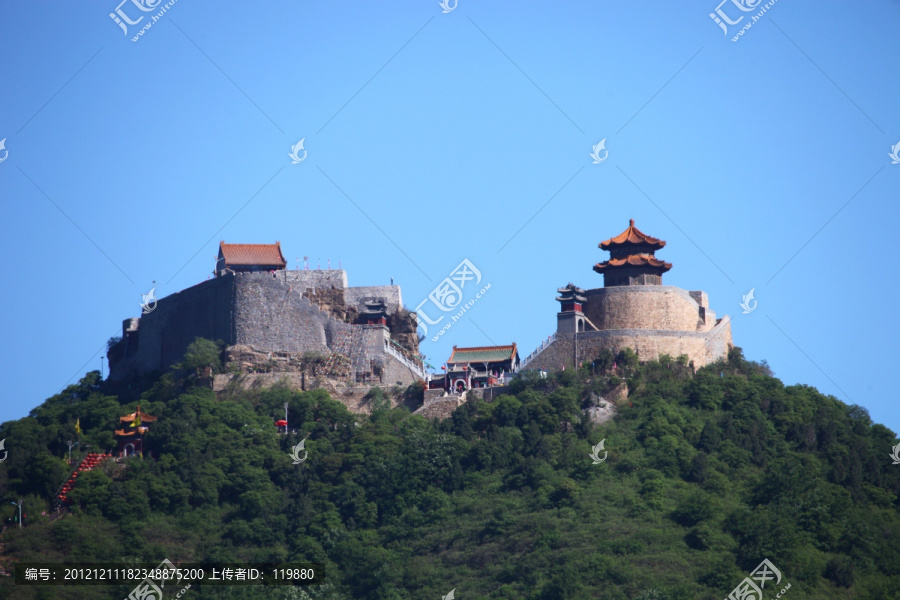 丫髻山风景区景点建筑