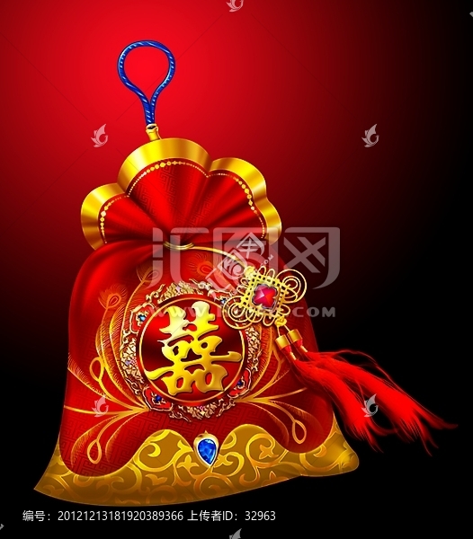 婚慶創(chuàng)意素材,香包