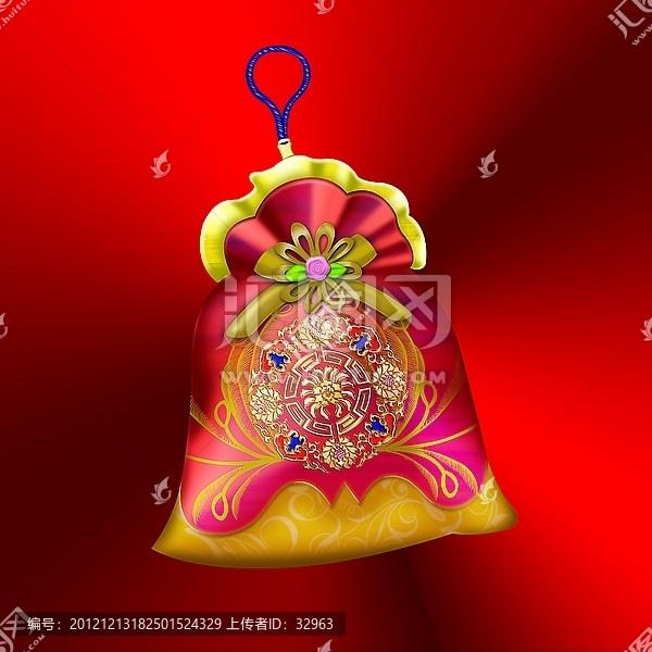 婚慶素材香包