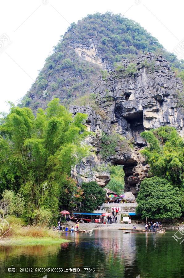 阳朔大榕树景区风光