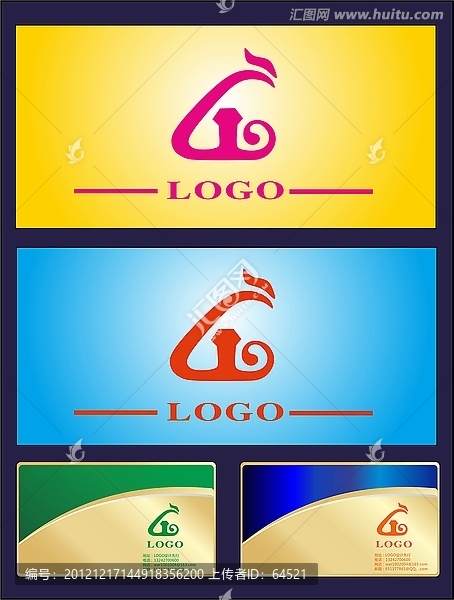 LOGO設(shè)計(jì)鳳凰藝術(shù)LOGO