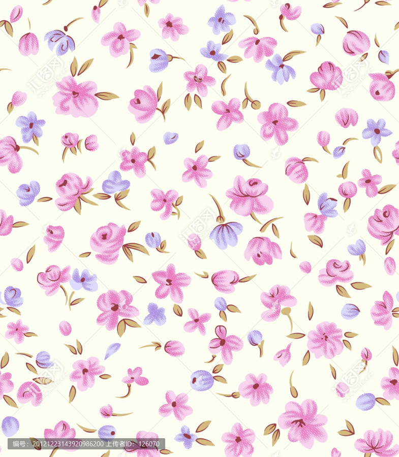 花仔小花卉素材