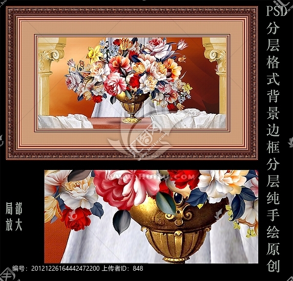 花卉,油畫,裝飾畫