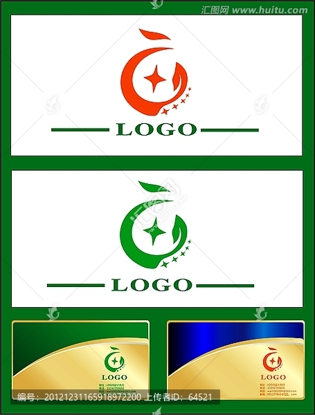 五星鳳凰綠葉,LOGO