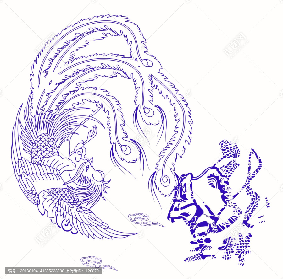 青花圖案