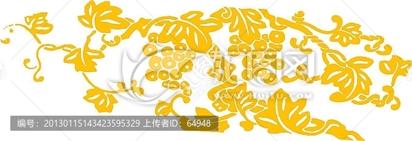 矢量花草,植物圖案