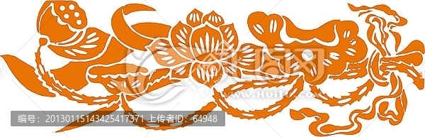 矢量花草,植物圖案