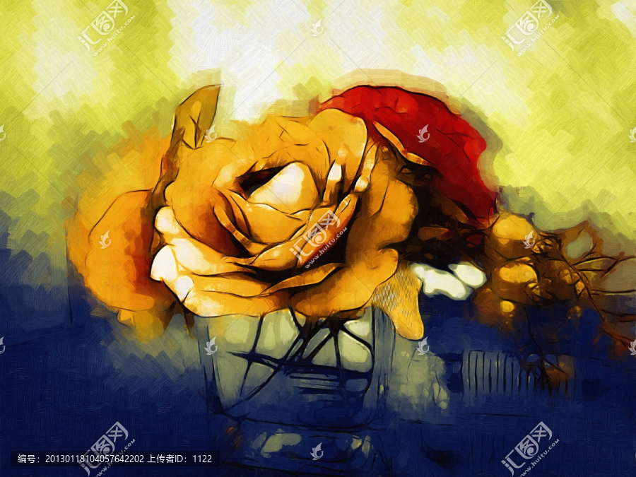裝飾畫,花卉